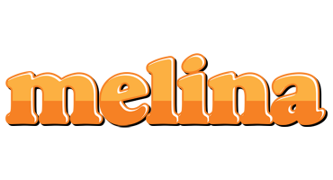 Melina orange logo