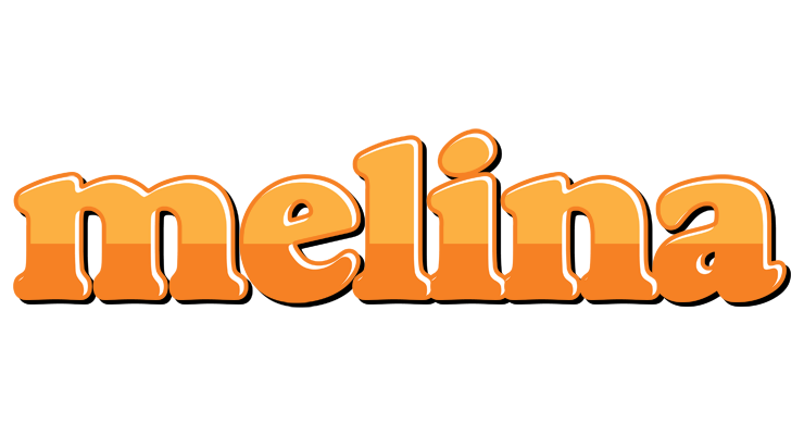 Melina orange logo
