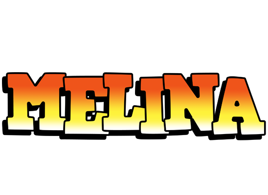 Melina sunset logo