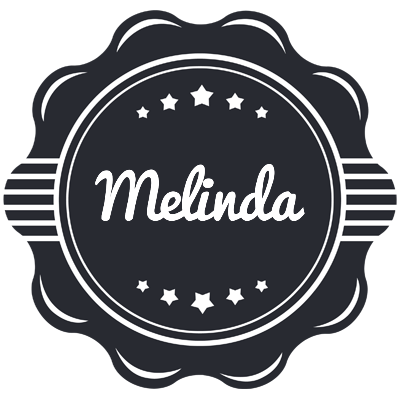 Melinda badge logo