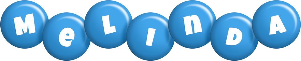 Melinda candy-blue logo