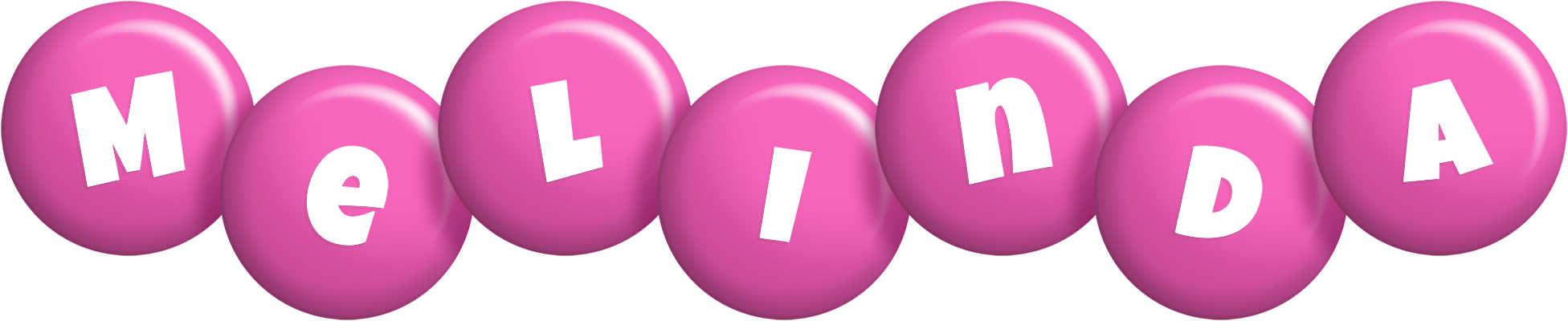 Melinda candy-pink logo