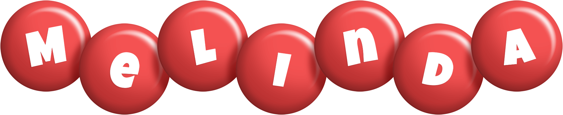 Melinda candy-red logo