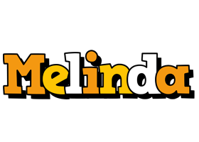 Melinda cartoon logo