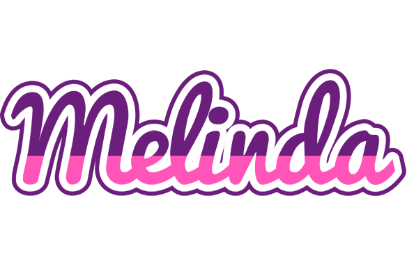 Melinda cheerful logo