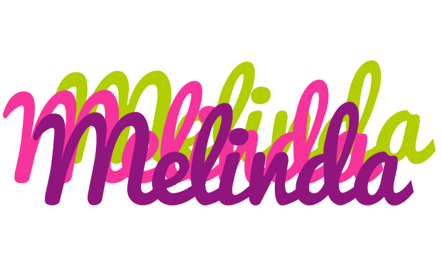Melinda flowers logo