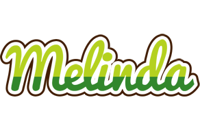 Melinda golfing logo