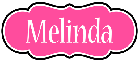 Melinda invitation logo