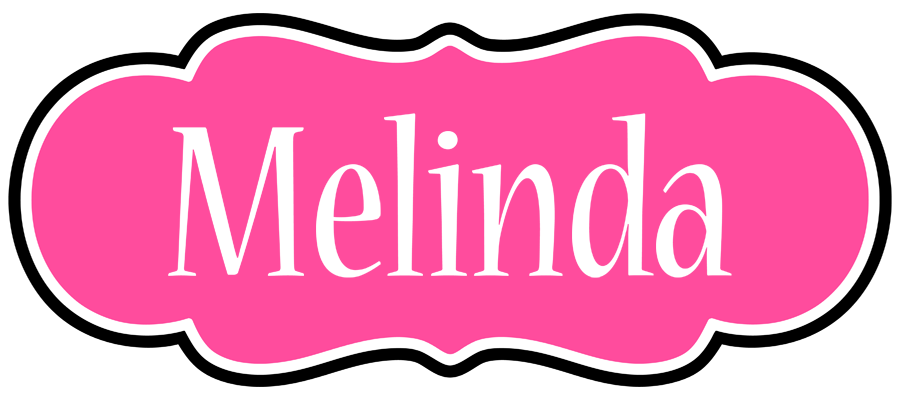 Melinda invitation logo