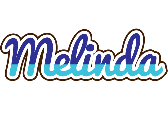 Melinda raining logo