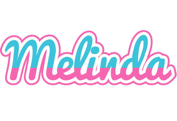 Melinda woman logo