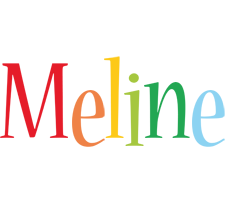 Meline birthday logo