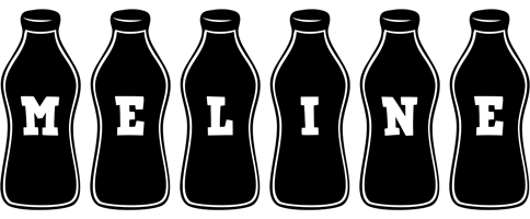 Meline bottle logo