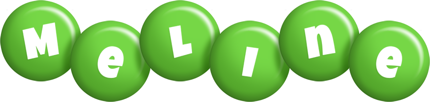 Meline candy-green logo