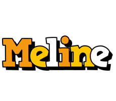 Meline cartoon logo