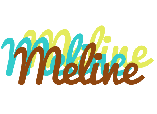 Meline cupcake logo
