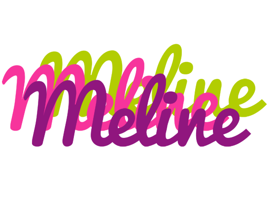 Meline flowers logo