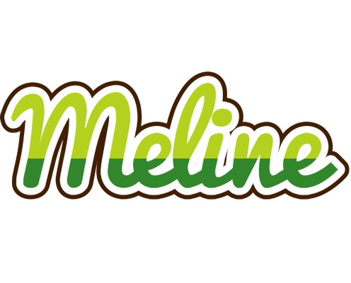 Meline golfing logo