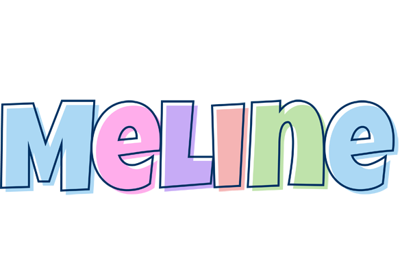 Meline pastel logo