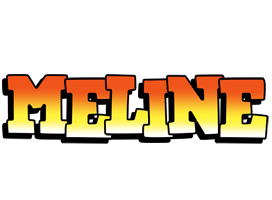 Meline sunset logo