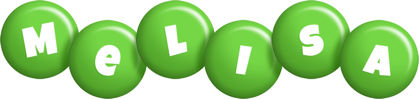 Melisa candy-green logo