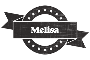Melisa grunge logo