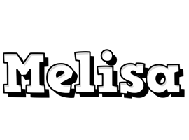 Melisa snowing logo