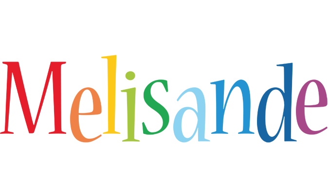 Melisande birthday logo