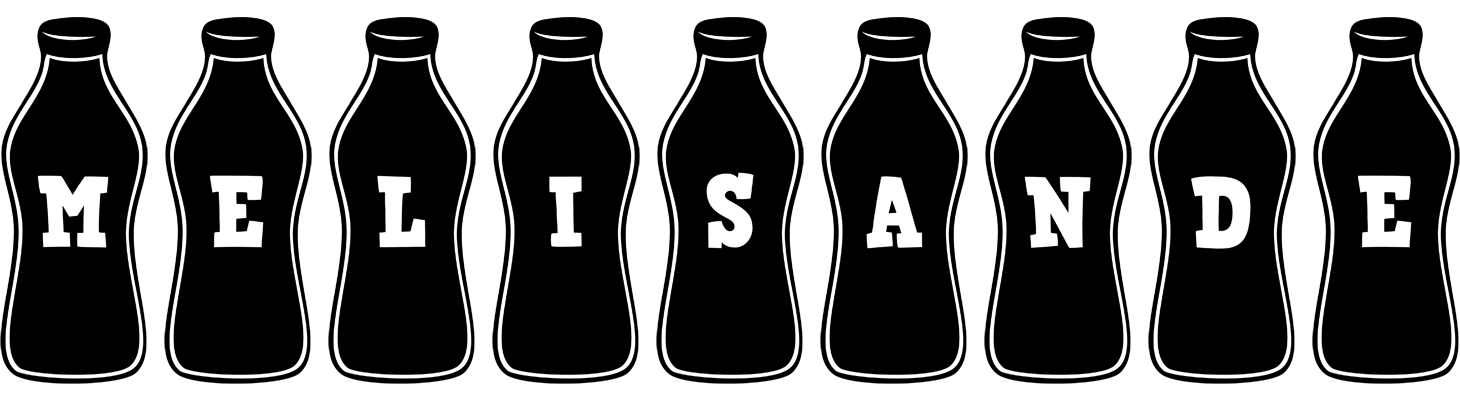 Melisande bottle logo
