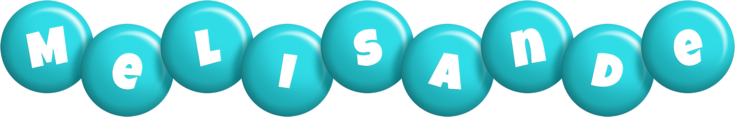 Melisande candy-azur logo