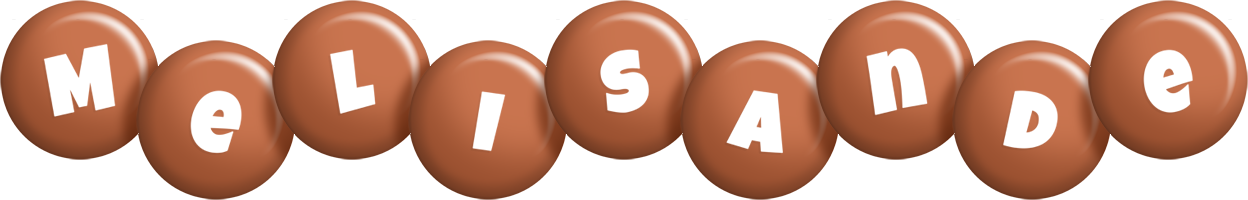 Melisande candy-brown logo