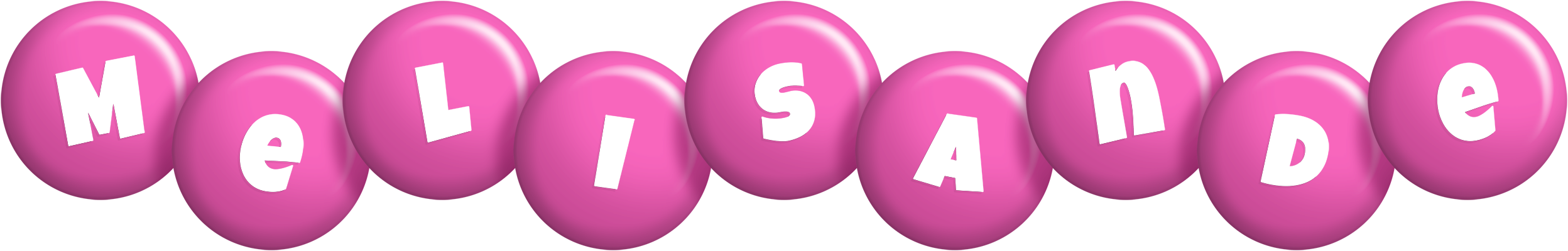 Melisande candy-pink logo