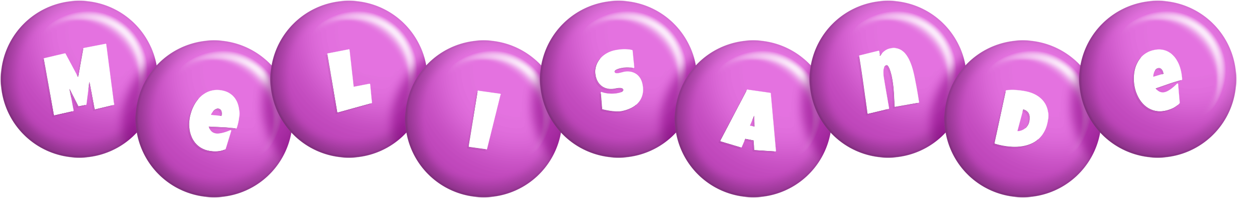 Melisande candy-purple logo