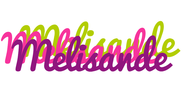 Melisande flowers logo