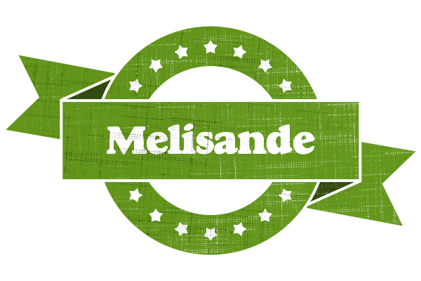 Melisande natural logo