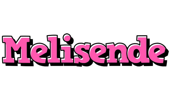 Melisende girlish logo