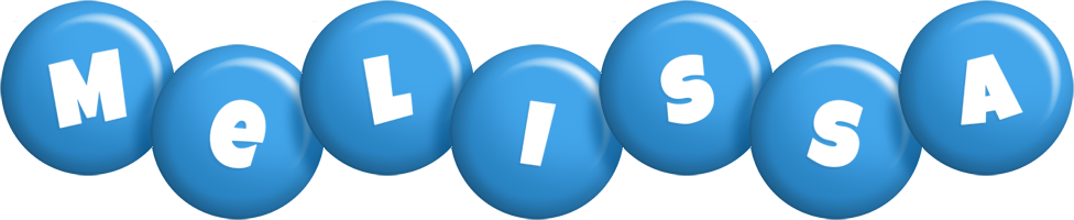 Melissa candy-blue logo