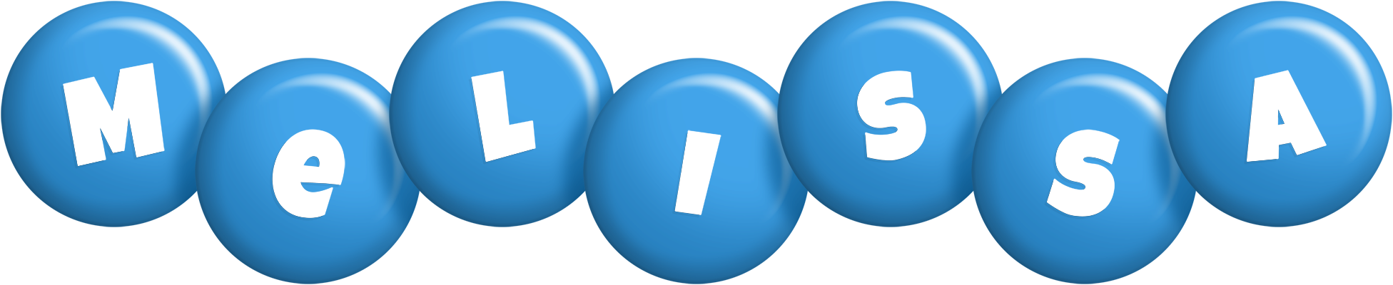 Melissa candy-blue logo