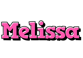 Melissa girlish logo