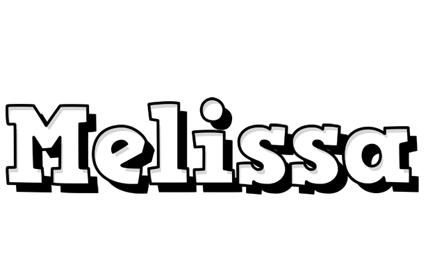 Melissa snowing logo