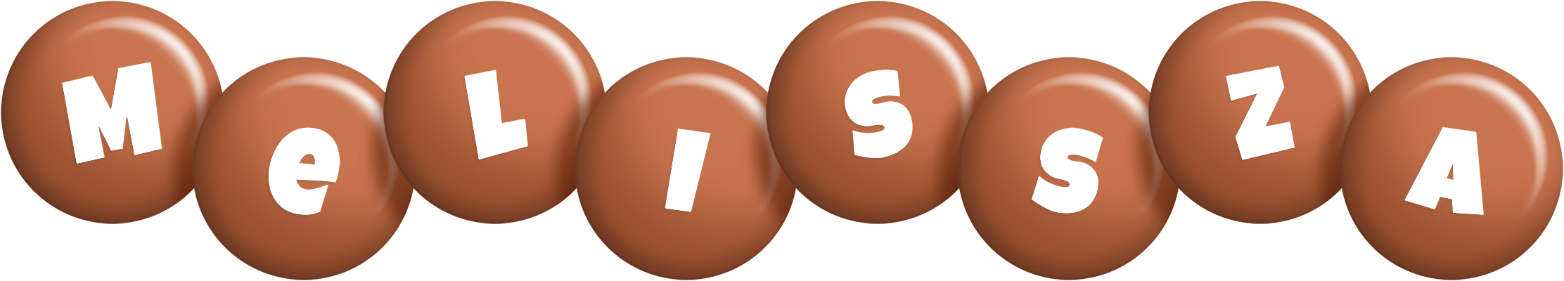 Melissza candy-brown logo