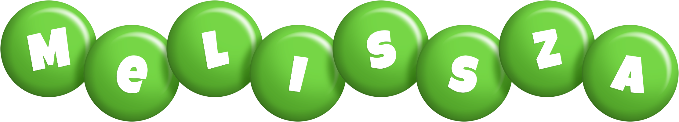 Melissza candy-green logo