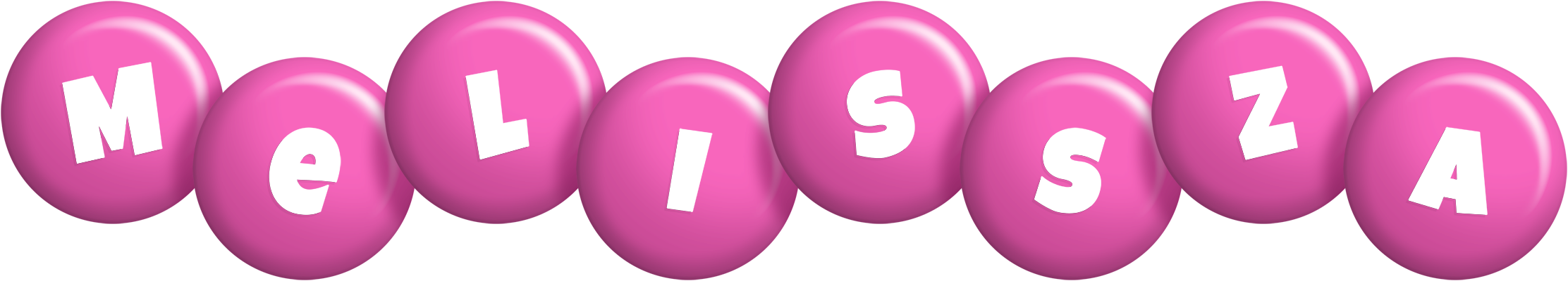Melissza candy-pink logo