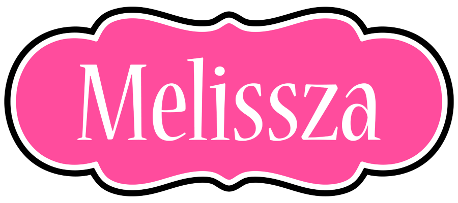 Melissza invitation logo