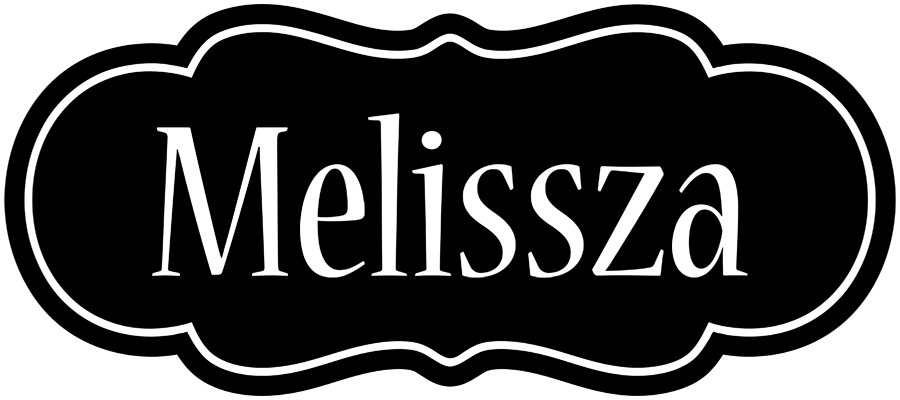 Melissza welcome logo