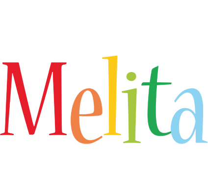 Melita birthday logo