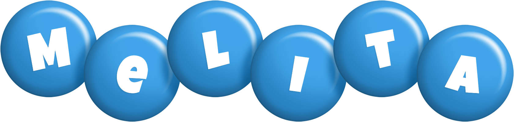 Melita candy-blue logo