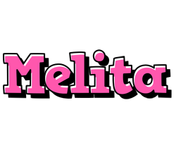 Melita girlish logo