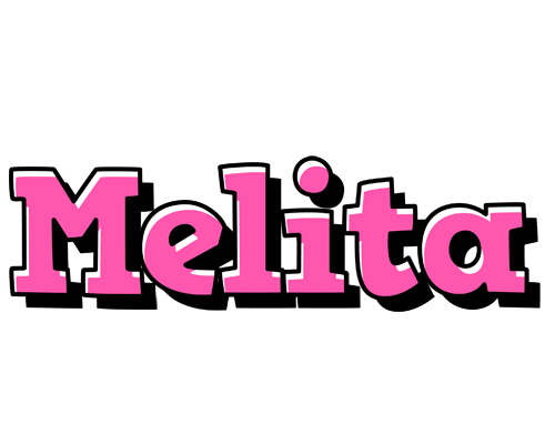 Melita girlish logo