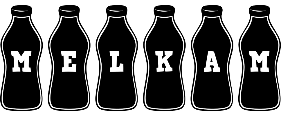 Melkam bottle logo